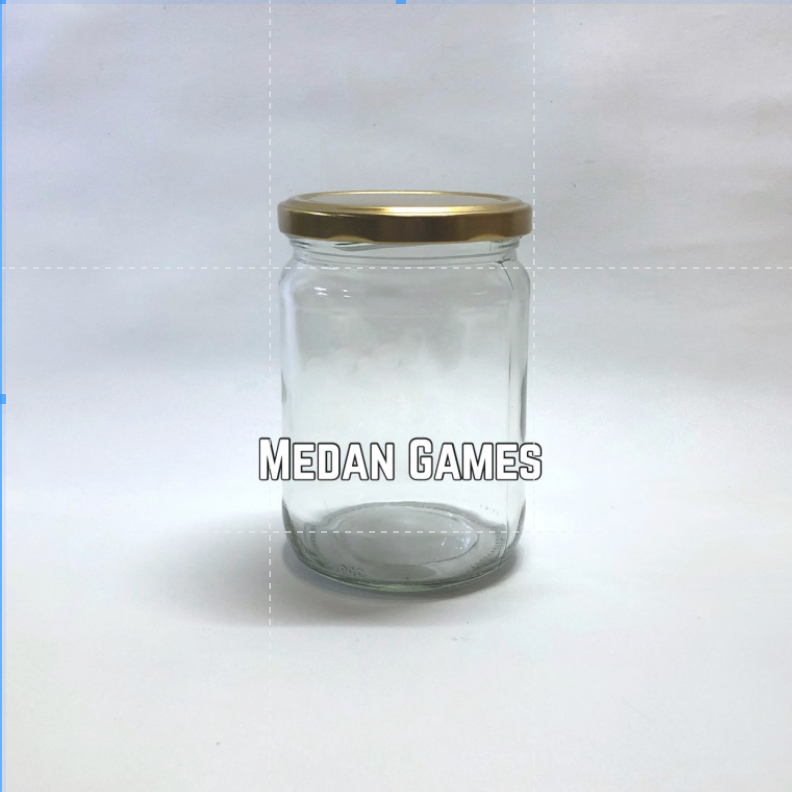 Toples jar botol kaca 500 ml 550 ml Baru Murah + Bubble Wrap