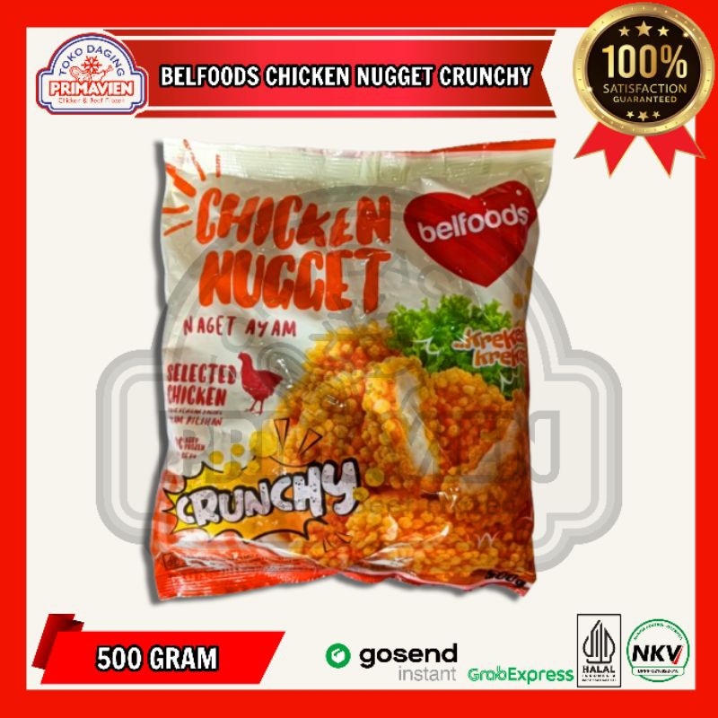 

Belfoods Chicken Nugget Crunchy 500gram