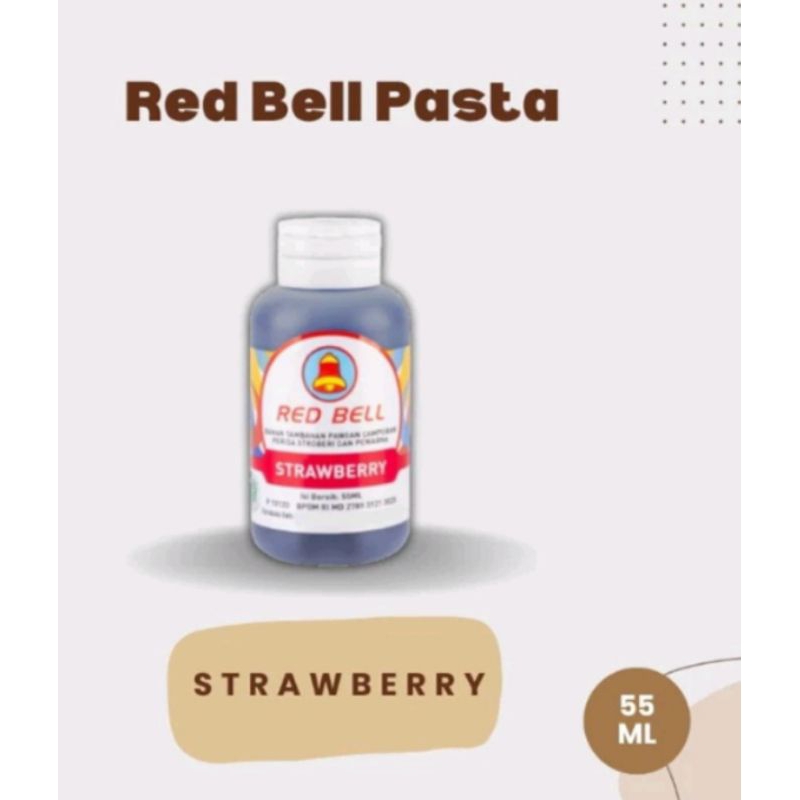 

RED BELL PASTA STRAWBERRY 55 ML