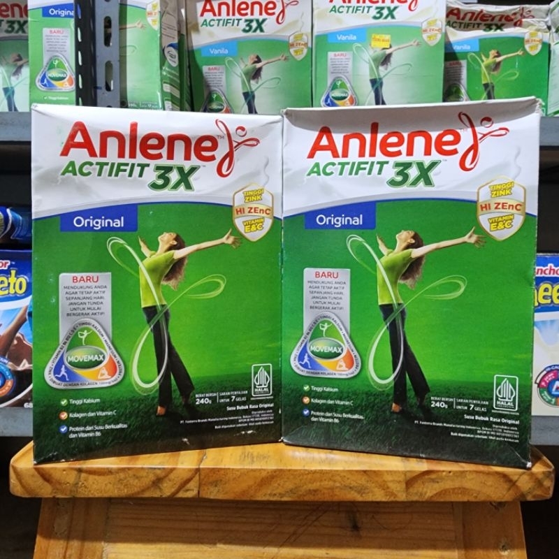 

Anlene Actifit 3x Rasa Original 240gr