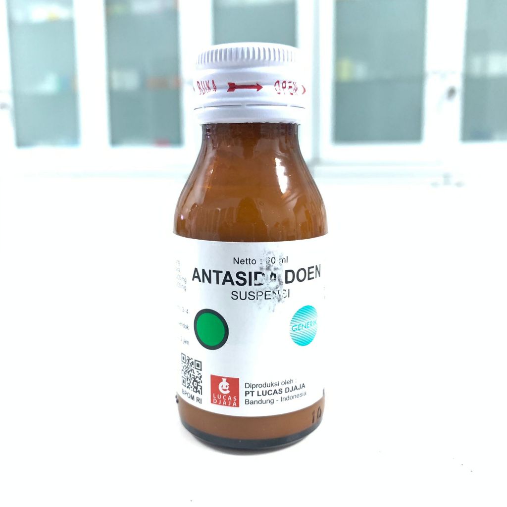 ANTASIDA DOEN Suspensi 60 ml - Sirup Obat Maag