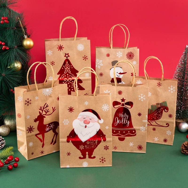 

Paper Bag Natal / Tas Kertas Kraft Christmas Hampers Hadiah Natal / Kantong Kertas Merry Christmas | AK02Q3 - AK04Q3