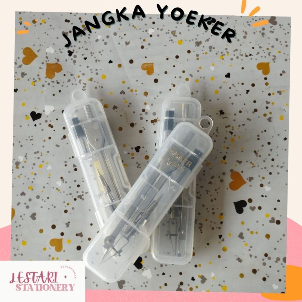 

Jangka Yoeker | Math Set | Jangka Sekolah | Lestari Stationery