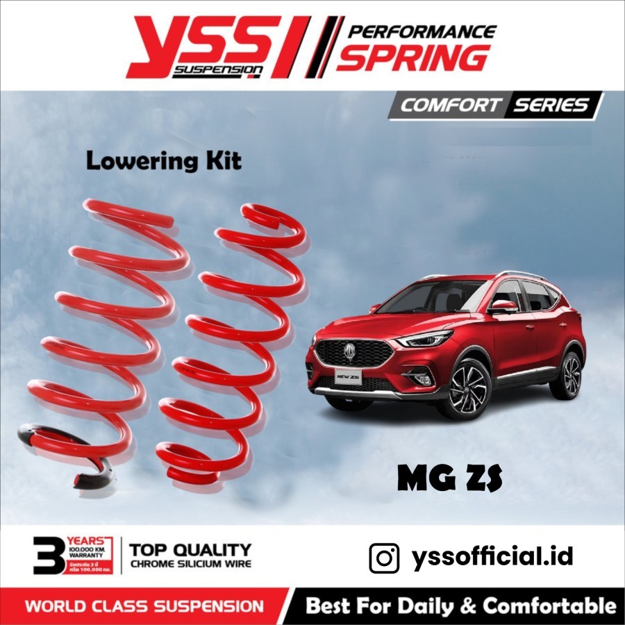 Per Coil Spring Lowering YSS not TEIN MG ZS 18+