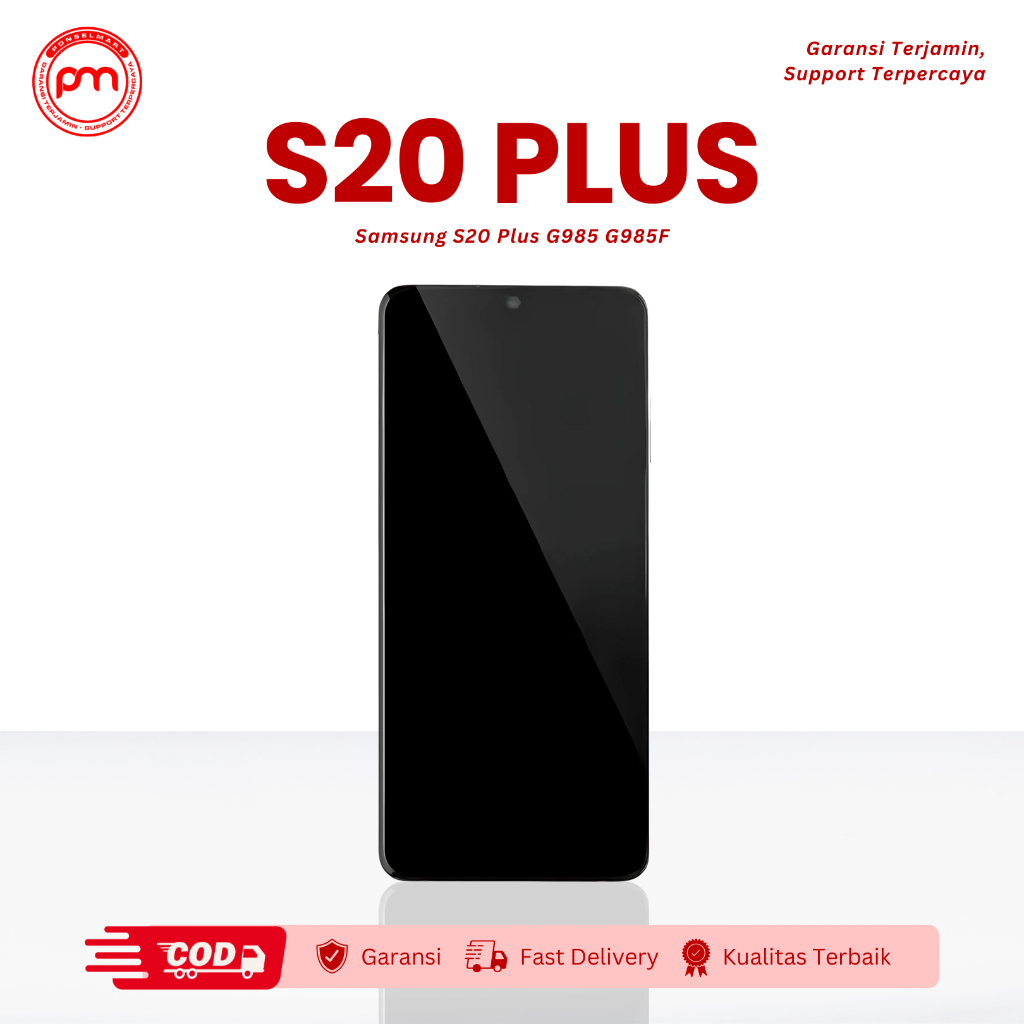 LCD Samsung S20 Plus G985 G985F Fullset LCD Touchscreen Layar