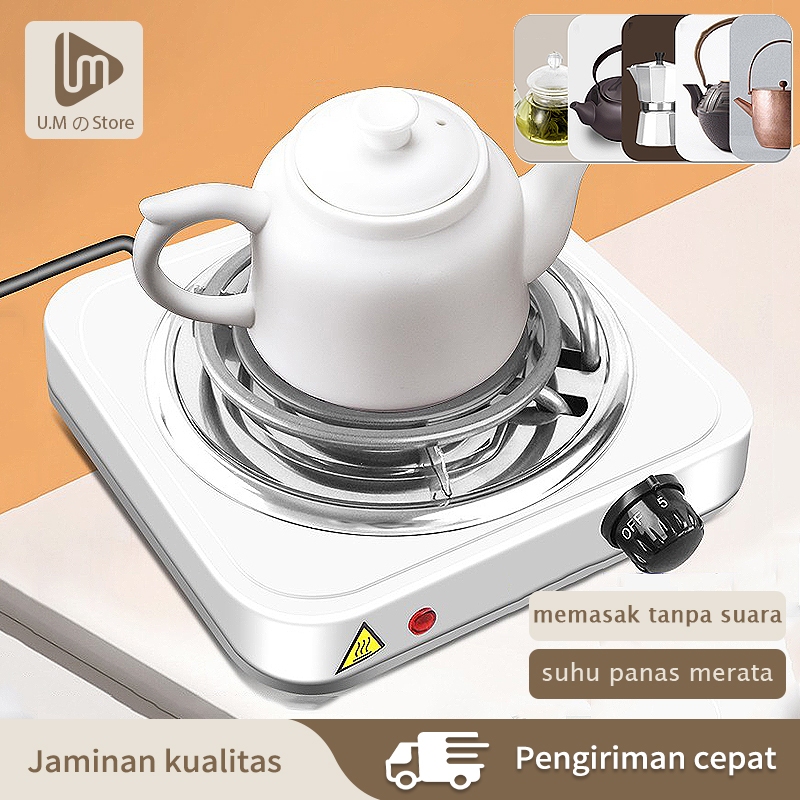kompor listrik Portable 1 tungku kompor mini Kopi Teh