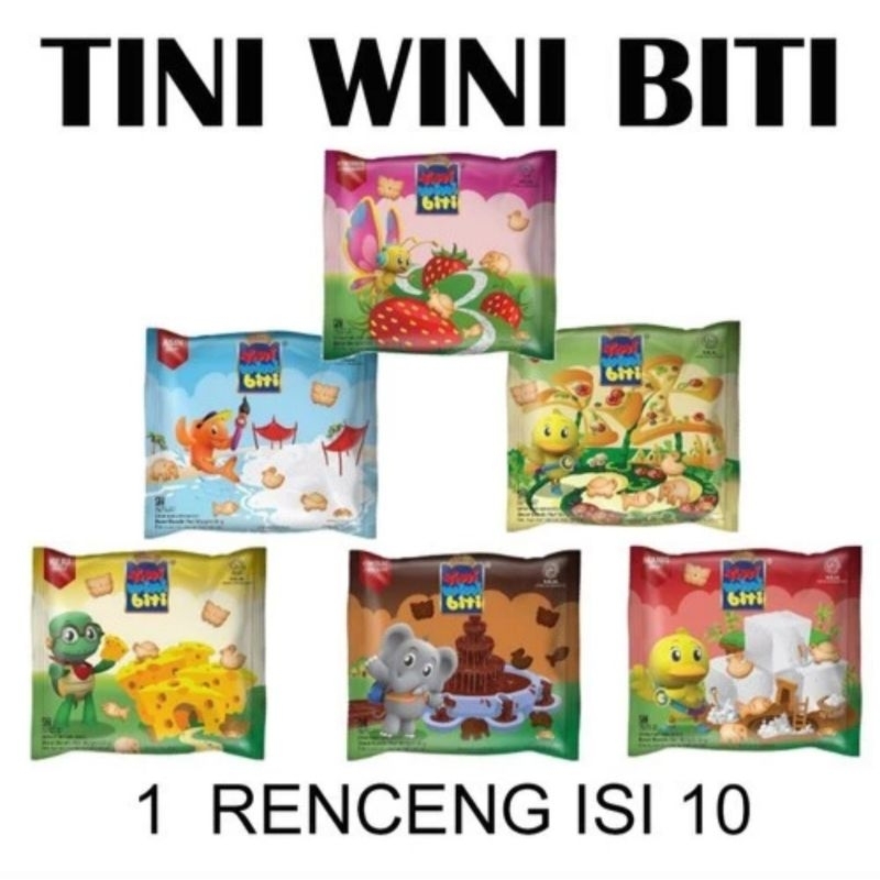 

Tini Wini Biti Renceng isi 10pcs X 18gr