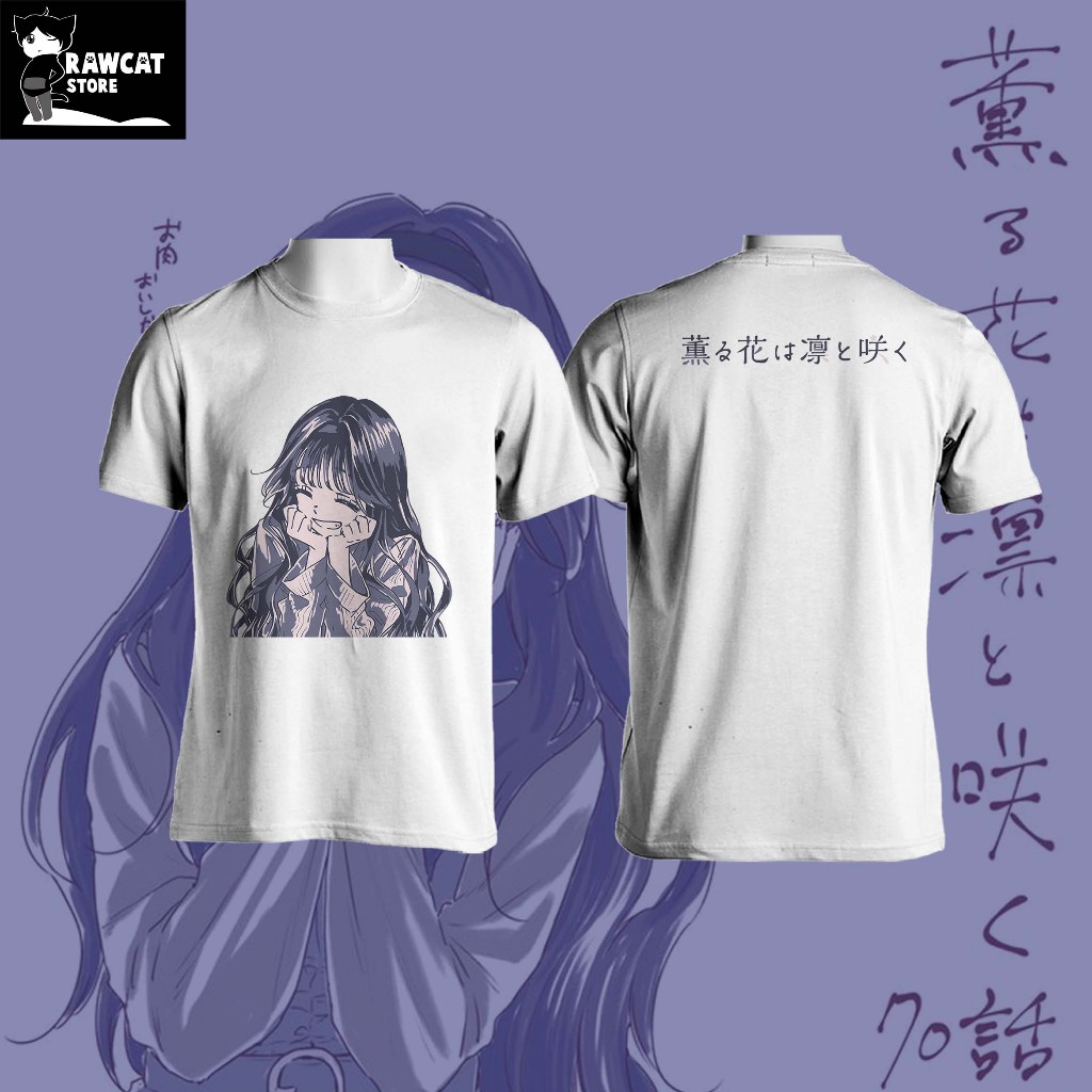 Kaos Kaoruko Waguri Anime Kaoru Hana wa Rin to Saku