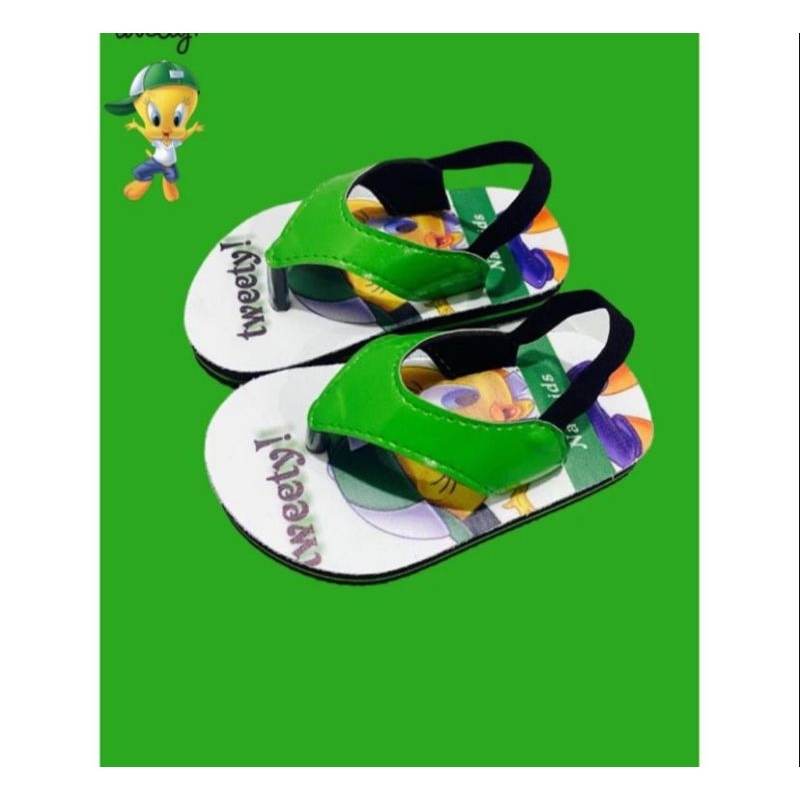 Sandal  Anak Baby Tali Belakang- Baby Tweety