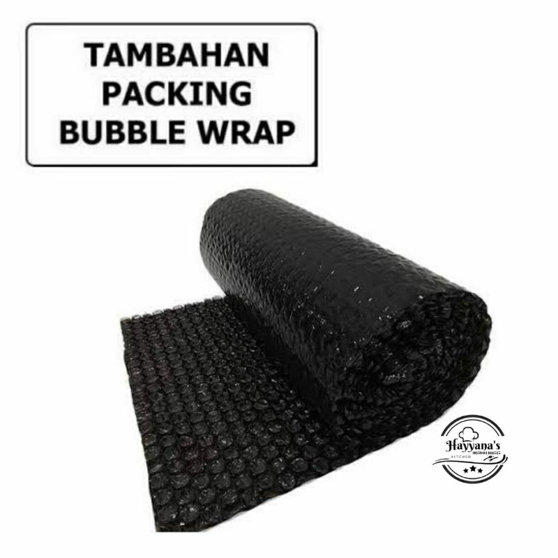 

Packing Tambahan Bubble Wrap