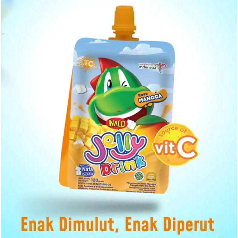 

Inaco Jelly DRINK Mango 120gr (isi 5pcs) - Cuci gudang Exp 12 Maret 25