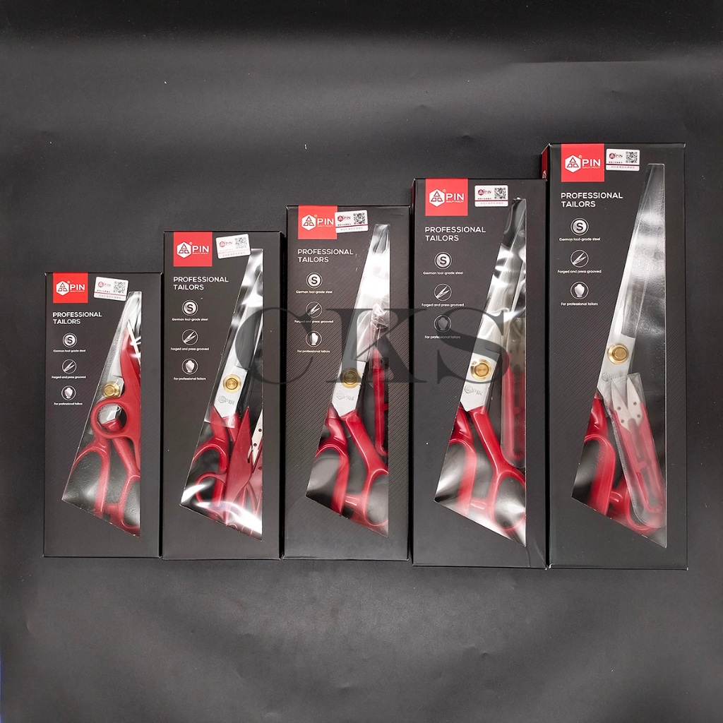 

Gunting bahan / gunting potong bahan kain / gunting pin tailor merah