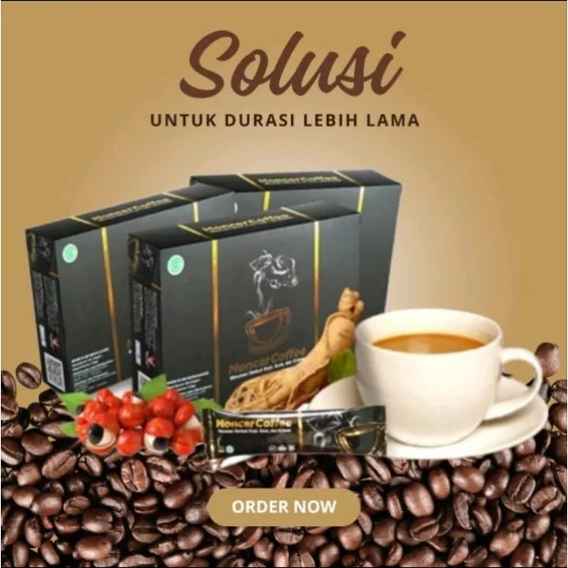 

MONNCER!!! COFFEE ORIGINAL MENYEGARKAN STAMINA