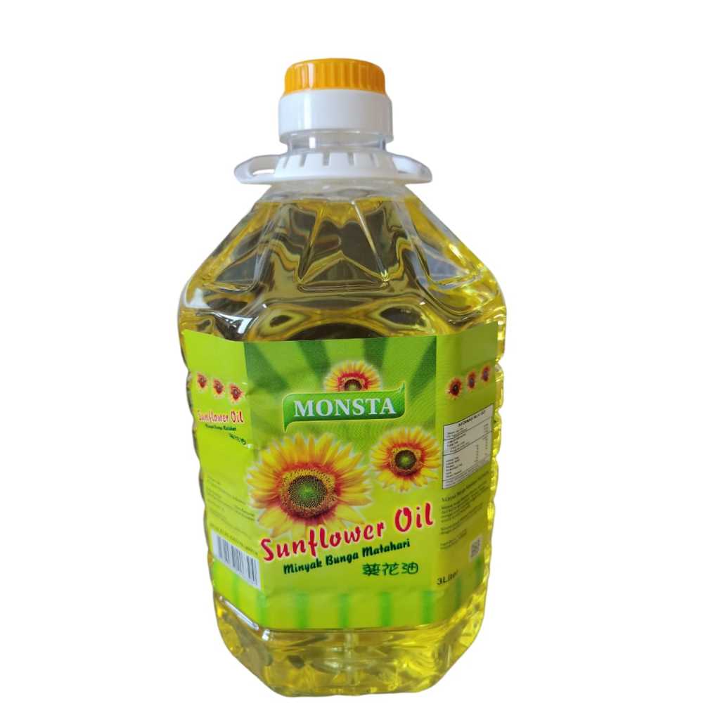

MONSTA Sunflower Oil (minyak bunga matahari)