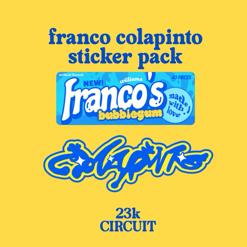 

franco colapinto sticker pack