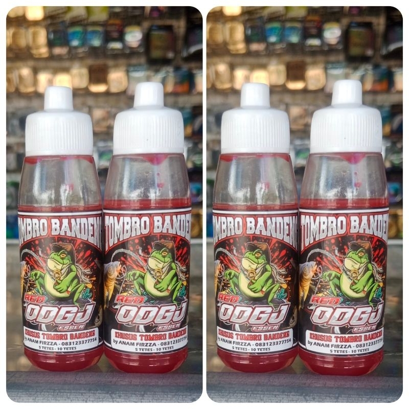 ESSEN RED ODGJ UNTUK IKAN TOMBRO DAN BANDENG  .... SIAP PAKAI