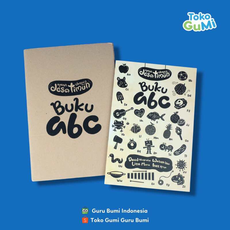 Guru Bumi Buku Aktivitas Anak Wayang ABC