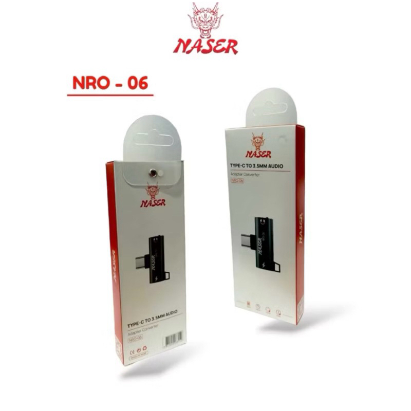 [COD]NASER OTG TYPE C TO 3.5MM AUDIO NRO-06 / OTG SPLITER CONVERTER 2IN1 SAMBUNGAN HEADSET DAN CHARG
