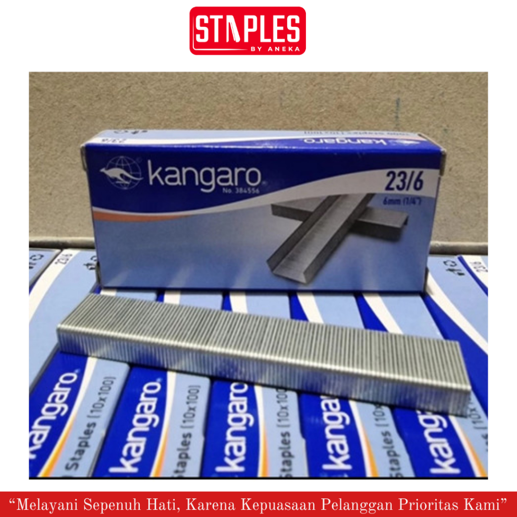 

Isi Staples 23/6 / Staples Heavy Duty Stapler 2306/1206 Kangaro / Refill Heavy Duty Stapler / Isi Stapler 23/6