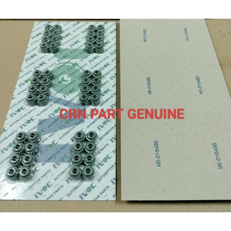 SEAL KLEP NOK MITSUBISHI T-120SS, T-120SS INJECTION 1SET 8PC JAPAN