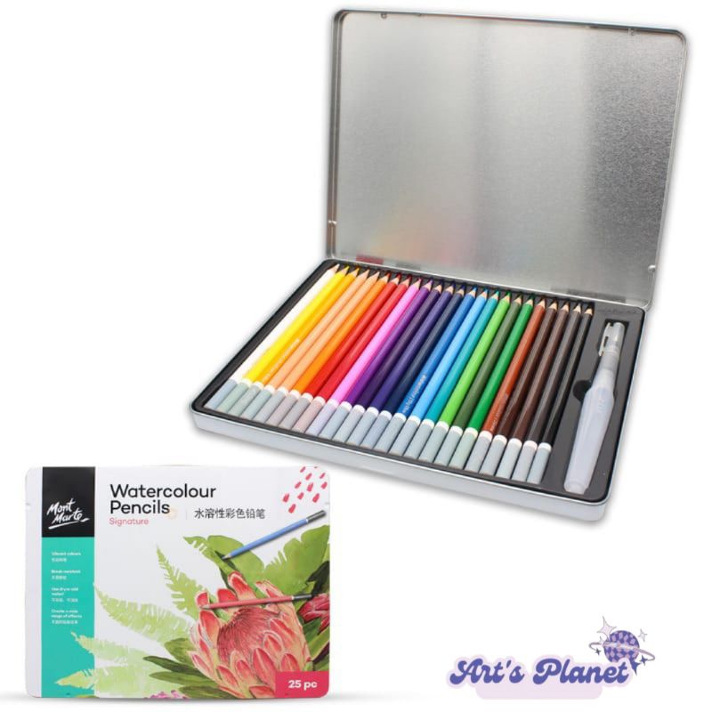 

Mont Marte Watercolour Pencils Signature 25pc 37pc