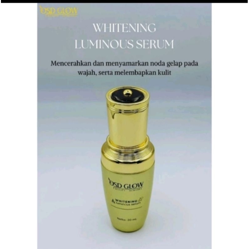 SERUM WL WHITENING LUMINOUS OSD GLOW - OLLA SKIN DAILY