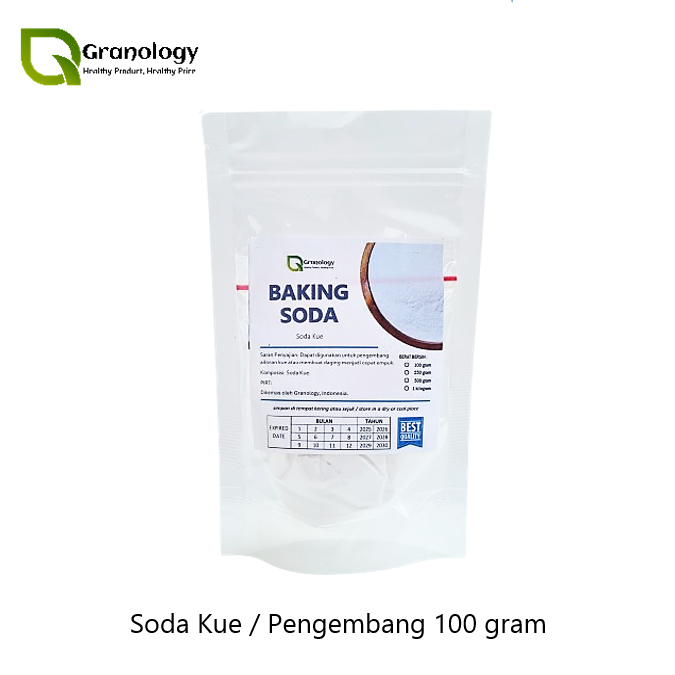 

Baking Soda / Soda Kue / Sodium Bikarbonat (100 gram) by Granology