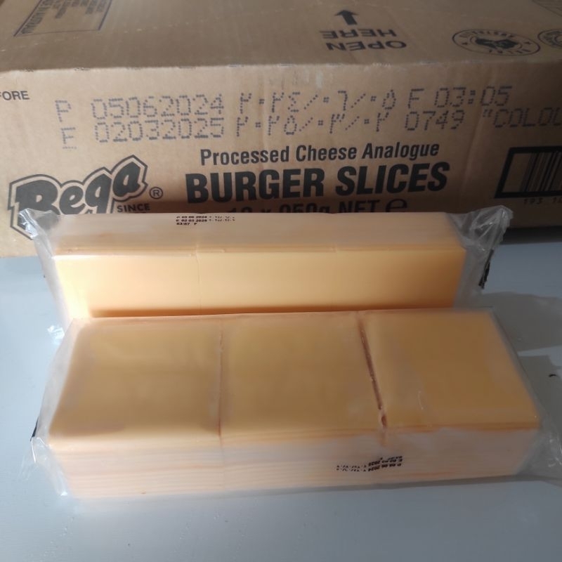 

Burger Cheese Slice Bega / Cheddar slice