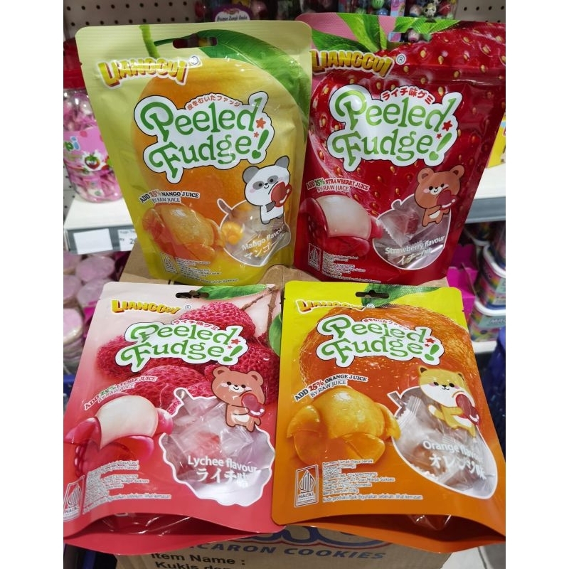 

Peeled Fudge Gummy Candy Permen