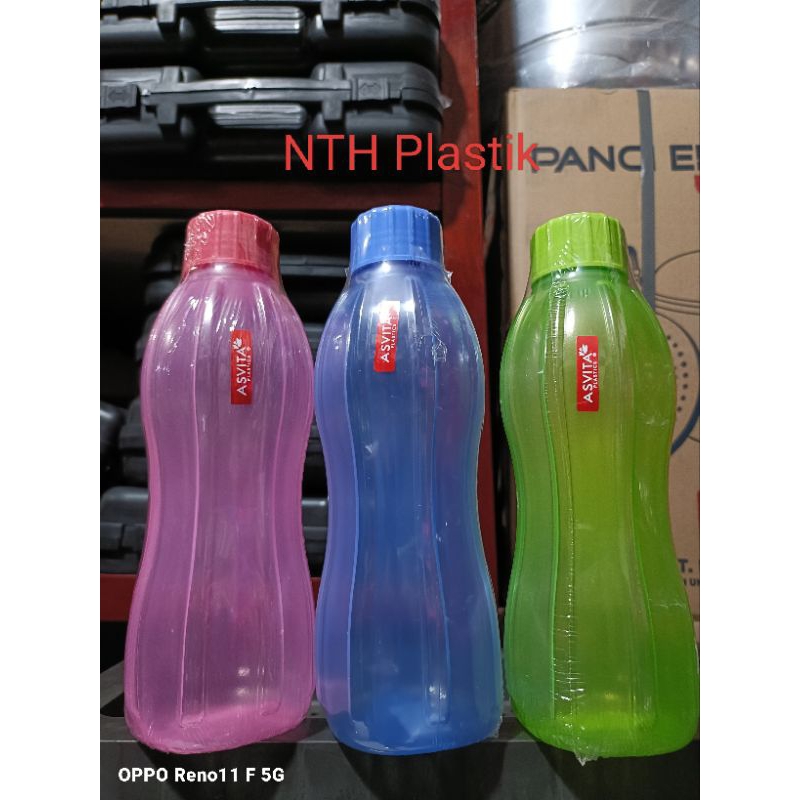 TERMURAH BOTOL AIR MINUM NEON 600ML ASVITA