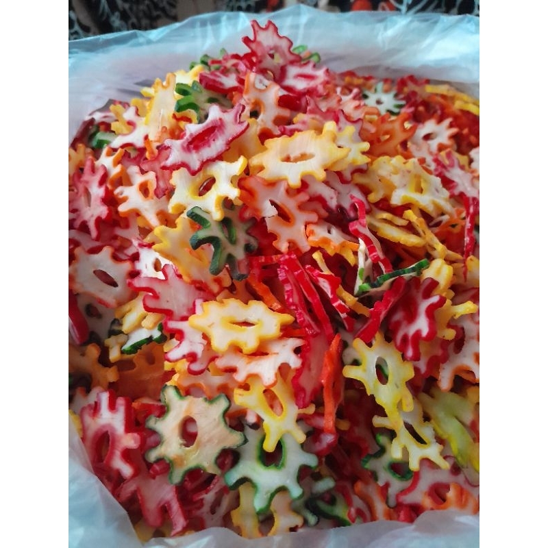 

Kerupuk Bawang bunga