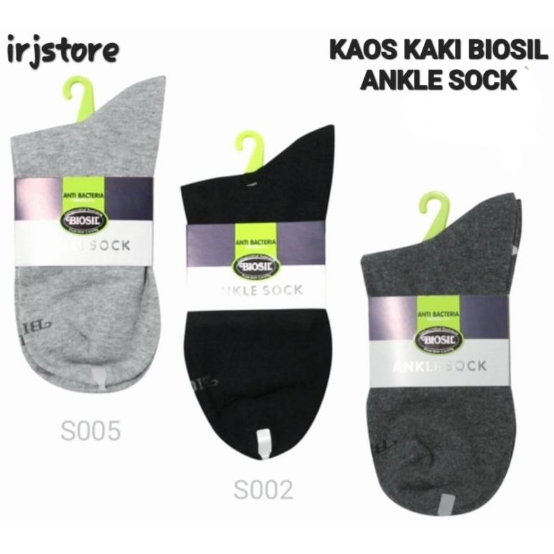 KAOS KAKI BIOSIL ANKLE SOCK