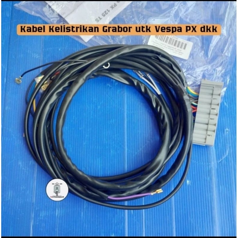 Kabel Kelistrikan Grabor utk Vespa PX dkk