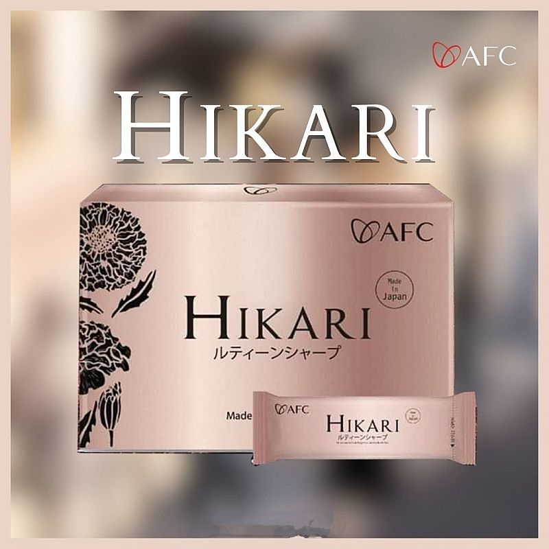 AFC HIKARI | Suplemen Mata Otak 5 Patent Fokus ADHD Alzheimer | ORIGINAL BPOM HALAL