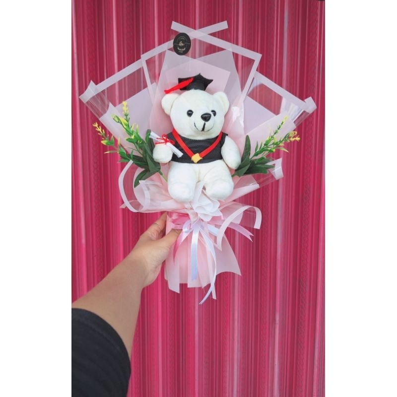 

Bucket boneka wisuda kado wisuda graduation