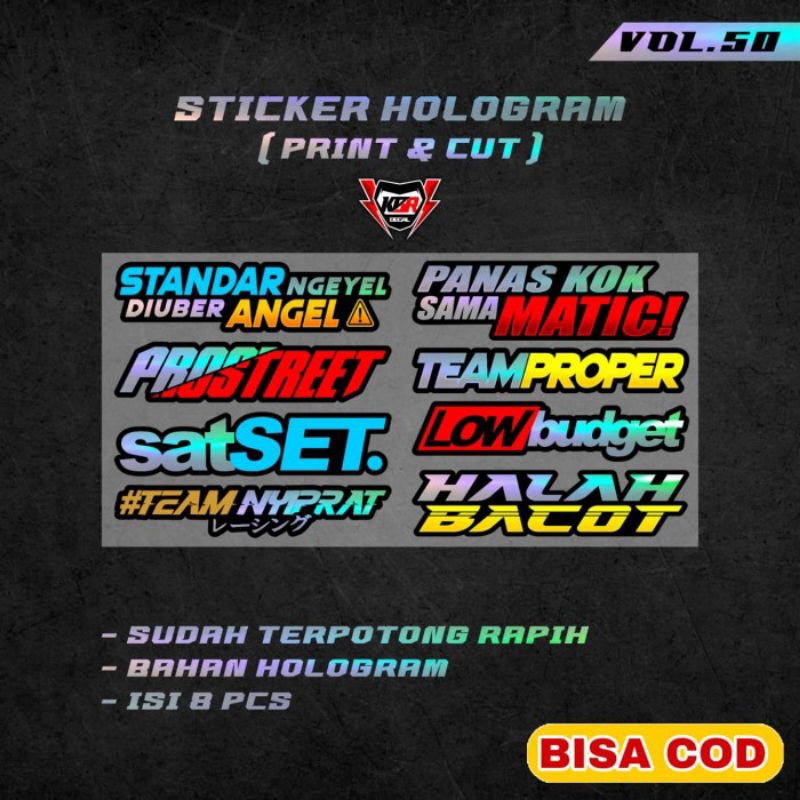 

stiker hologram isi 15stiker