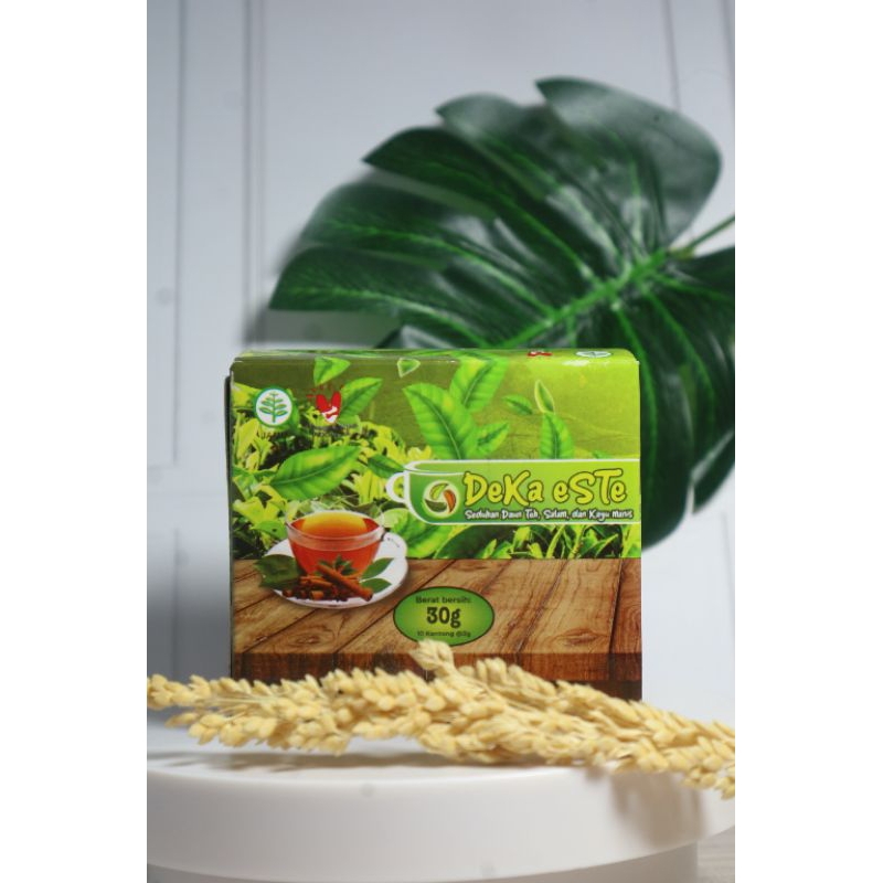 

DEKAESTE Herbal Tea | Mengatasi masalah penyakit Diabetes, Kolesterol, Asam Urat, dan Hipertensi