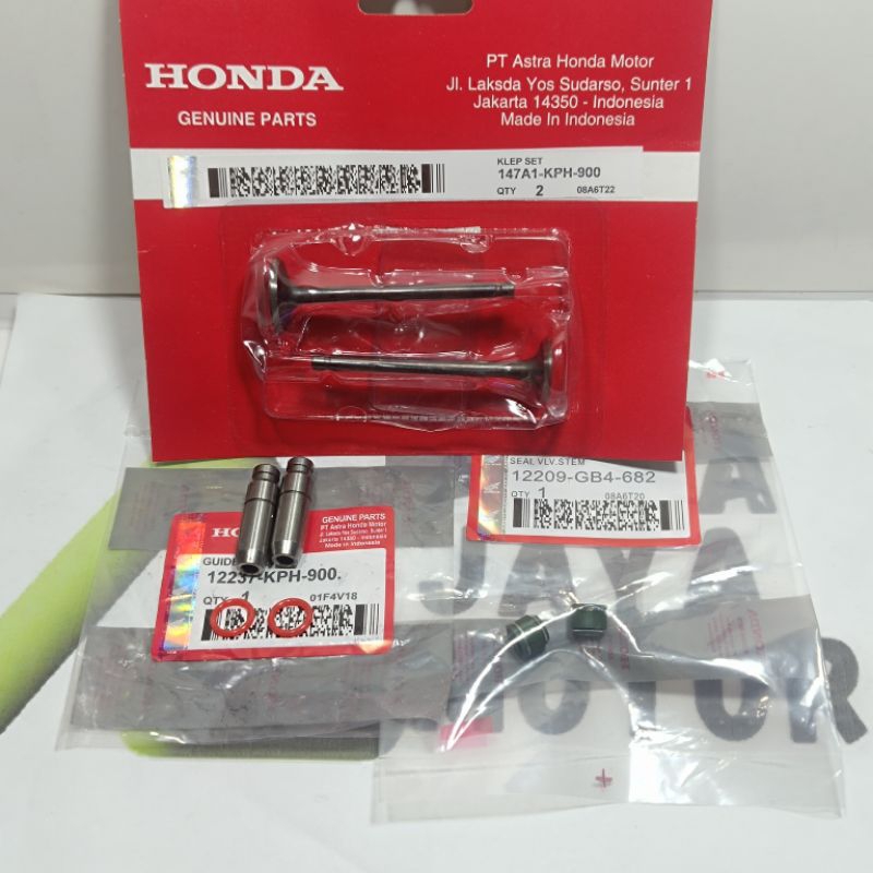 BOSH BOTOL KLEP + KLEP SET + SEAL KLEP KARISMA SUPRA X 125