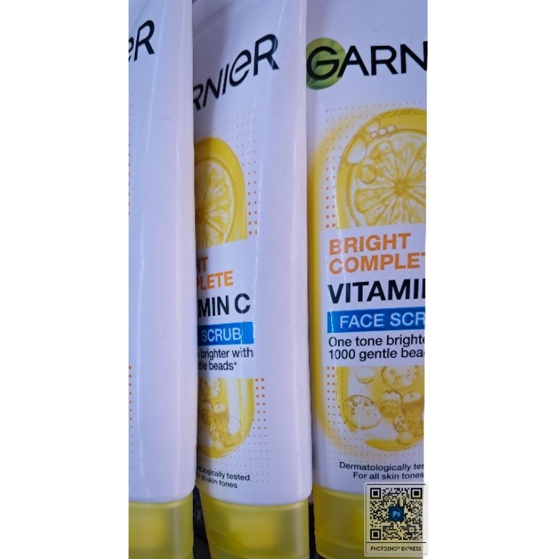 GARNIER face scrub 100 ML/sabun cuci muka cewe
