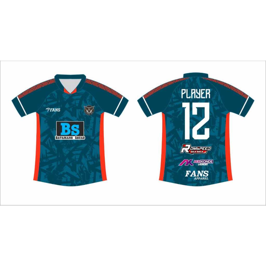 FansApparel-Jersey Bola Futsal Custom