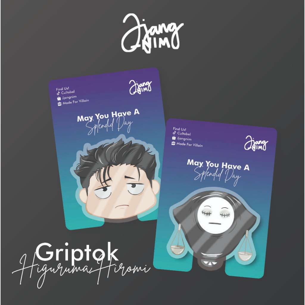 Griptok Popsocket Higuruma Hiromi Jujutsu Kaisen