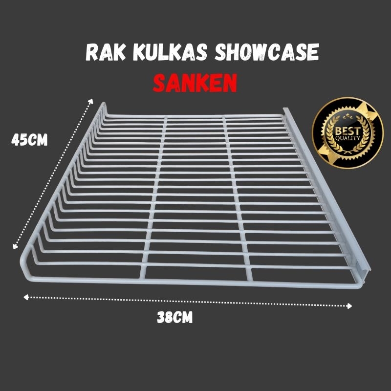rak showcase sanken / ambalan showcase sanken