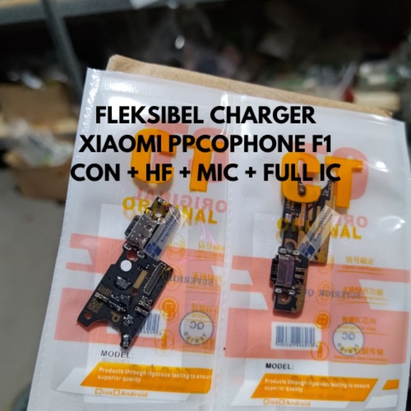 Flexible Charger Poco F1 IC Full – Charging Port Flex Pocophone F1 Konektor Cas Premium