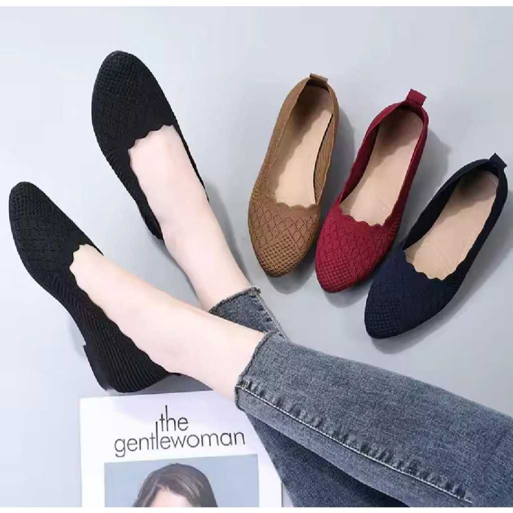 sepatu wanita flatshoes balet impor original