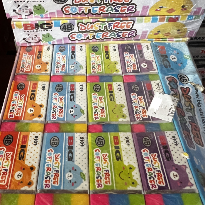 

Penghapus BIG Pelangi Eraser Warna Warni Lucu Imut Cute Stuff Setip Stip Alat Tulis Menulis Menghapus Hapus Mencatat Perlengkapan Peralatan Anak Sekolah TK SD SMP SMA Kuliah Kantor ATK Alat Tulis Kantor Stationaries Stuff Blimbing Indah Sablon Malang
