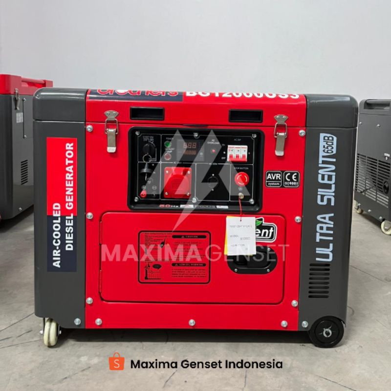 Genset 10 KVA - BROTHERS 7500 WATT - GENSET SOLAR SILENT - GENSET PORTABLE