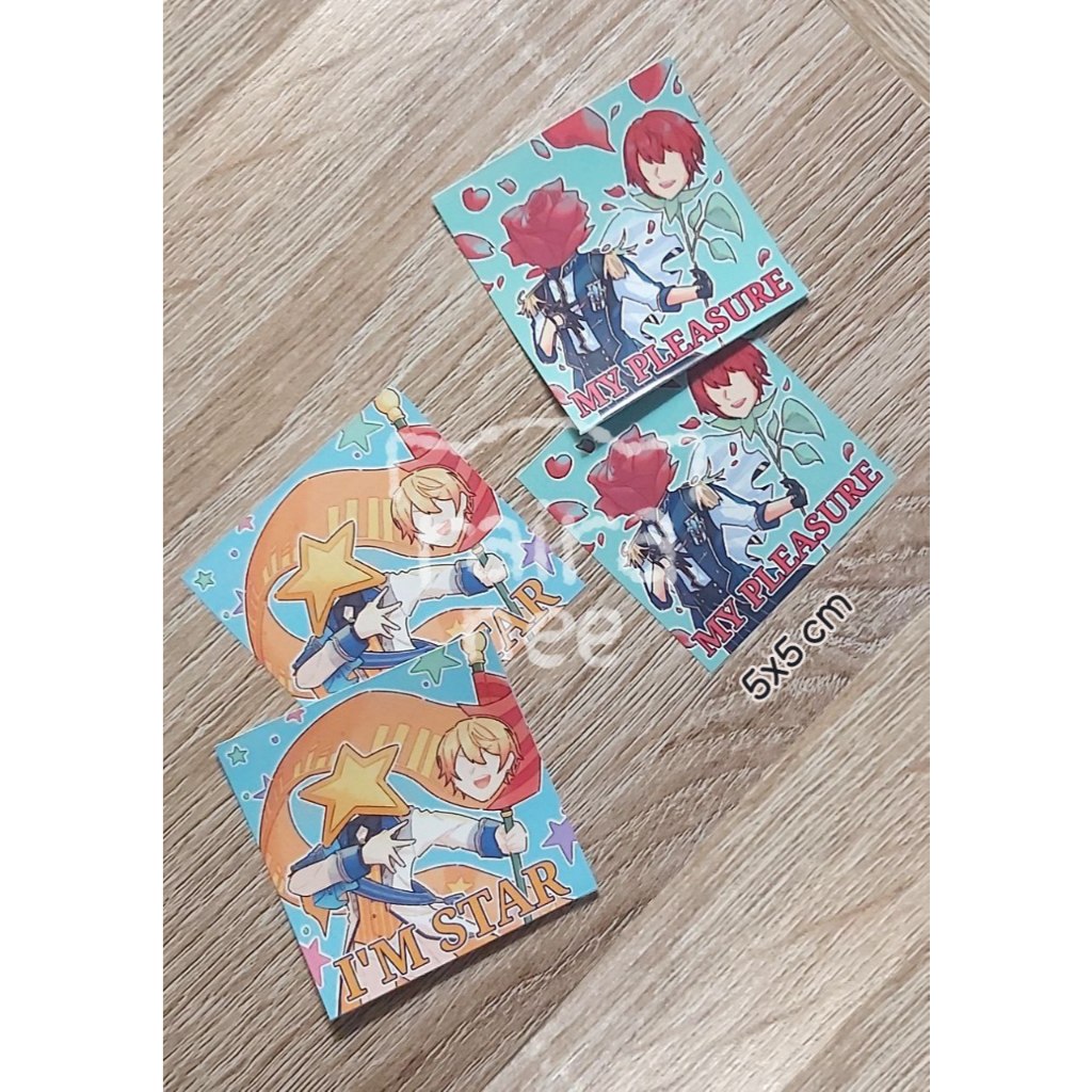 Stiker Meme Tenma & Suou Tsukasa | fanmerch by rairanee