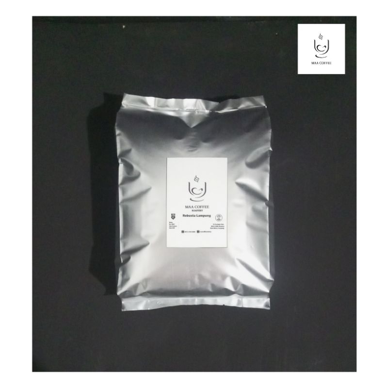 

Kopi Robusta Lampung 1000gram / 1kg kopi bubuk murni 100% kopi robusta lampung