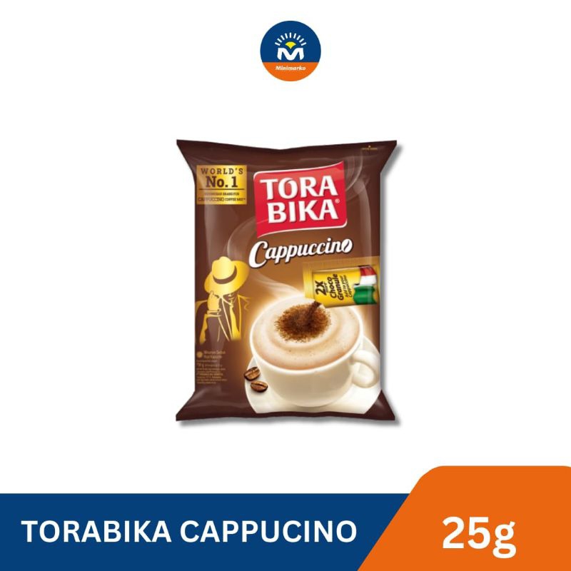 

Torabika Cappuccino kemasan 25g isi 10 pcs