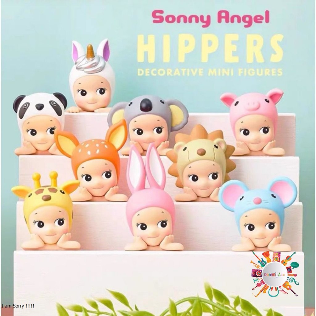 HOT  Sonny Angel Hippers Looking Back Dreaming Animal Harvest Standing Wonderland Cactus Rabbit DR12